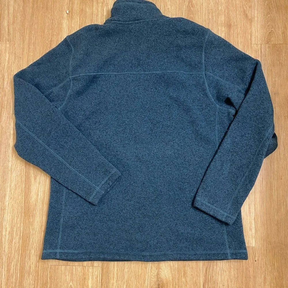 The North Face Men's Heather Blue Fleece Pullover